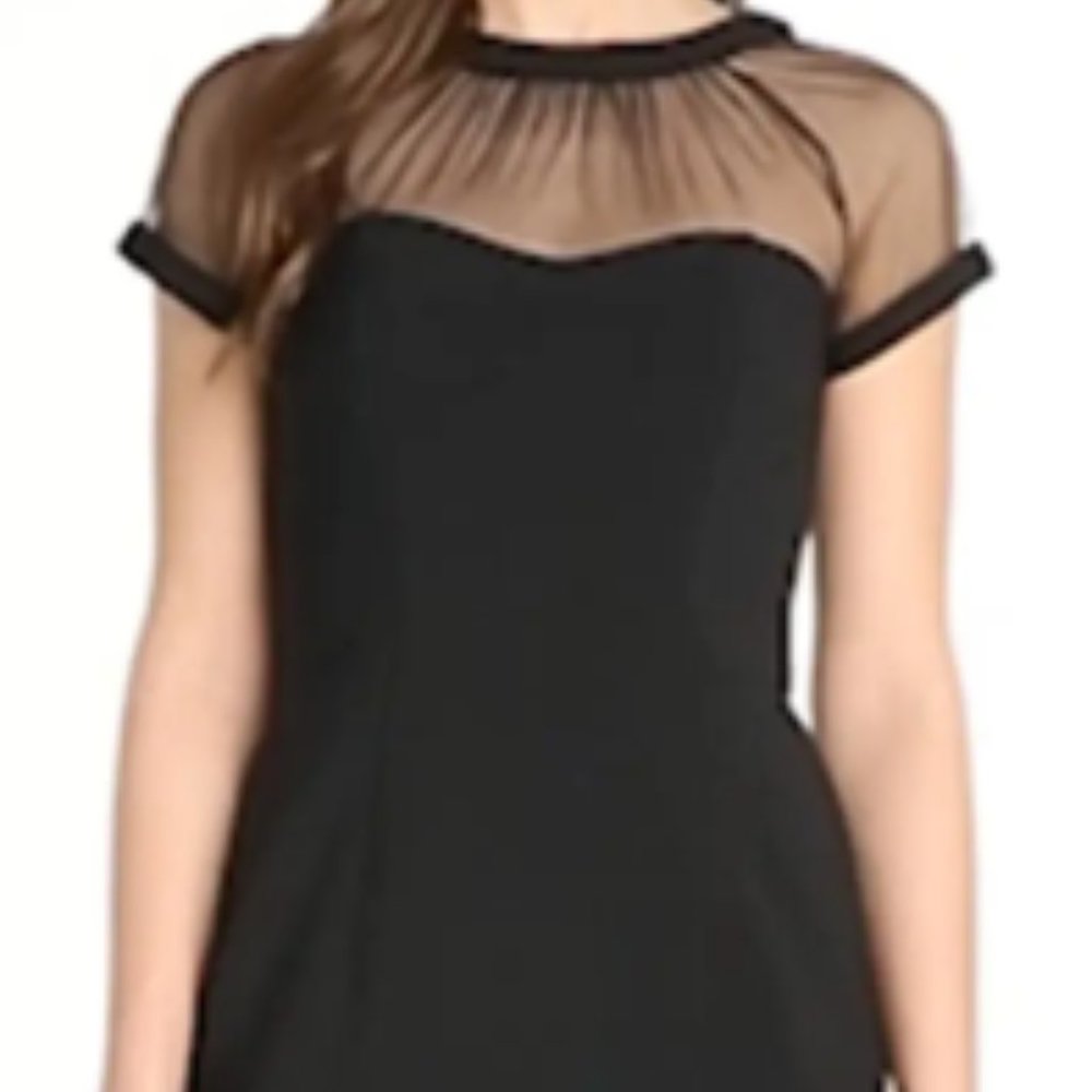 MAGGY LONDON Black Dress, Size 12, NWT